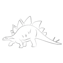 Papier Mache Stegosaurus