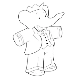 A Very Happy King Babar