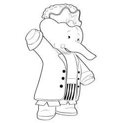 The King Babar In Pirate Outfits