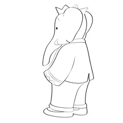 The King Babar Standing