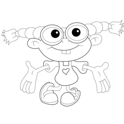 Laura Free Coloring Page for Kids