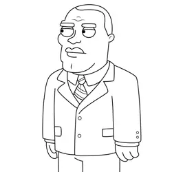 Preston Lloyd Family Guy Free Coloring Page for Kids