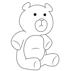 Rupert Family Guy Free Coloring Page for Kids