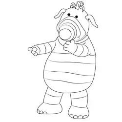 The Florrie Free Coloring Page for Kids