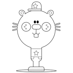 Marga Hey Duggee Free Coloring Page for Kids