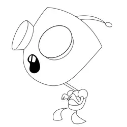 Gir Walk Free Coloring Page for Kids