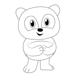 Meet Ping Free Coloring Page for Kids
