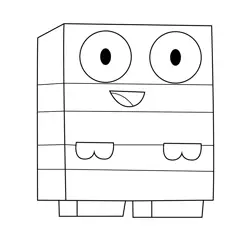 Beau Unikitty Free Coloring Page for Kids