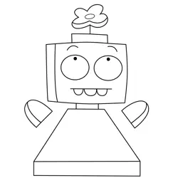 Nostromoo Unikitty Free Coloring Page for Kids