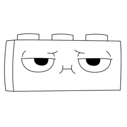 Richard Unikitty Free Coloring Page for Kids