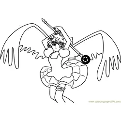 Cardcaptor Sakura by Serenity Free Coloring Page for Kids