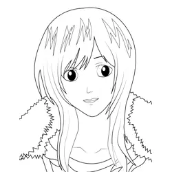 Yuri Death Note Free Coloring Page for Kids