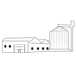 Factory 9 Free Coloring Page for Kids