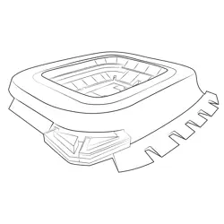 Stadium Free Coloring Page for Kids