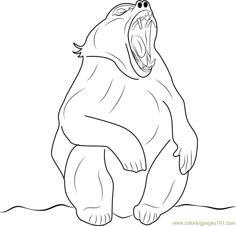 baboons coloring pages - photo #19