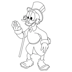 Aged Donald Duck