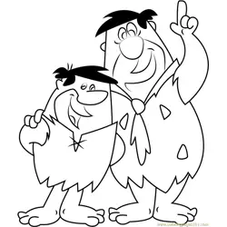 Barney Rubble and Fred Flintstone