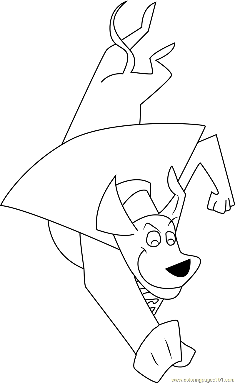 Superdog Coloring Page - Free Krypto Coloring Pages ...
