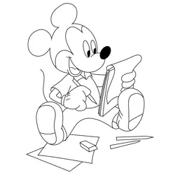 Mickey Mouse Notepad