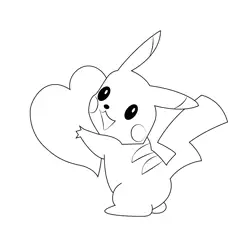 Heart With Pikachu