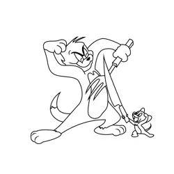 Battle Between Tom And Jerry