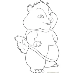 Theodore Free Coloring Page for Kids