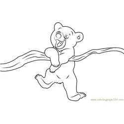 Koda Free Coloring Page for Kids
