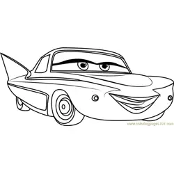 Flo from Cars 3