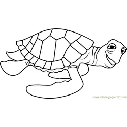 Crush Free Coloring Page for Kids