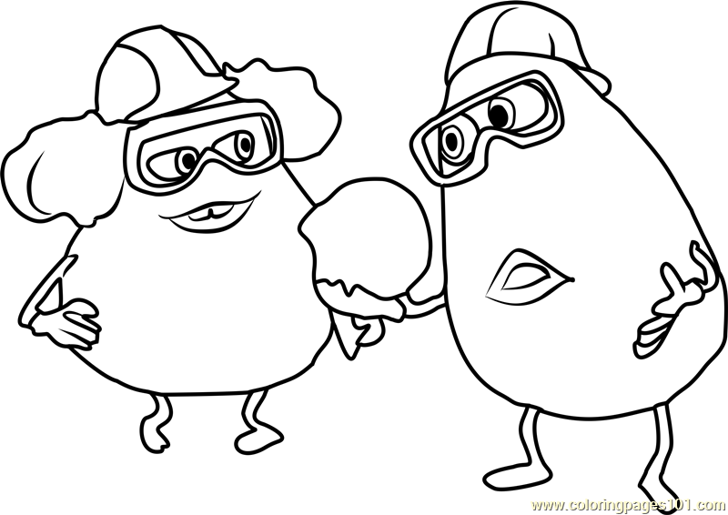 Forgetters Coloring Page - Free Inside Out Coloring Pages ...
