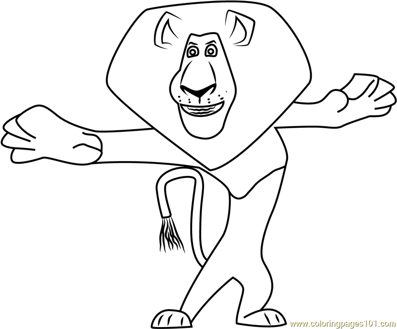 madagascar 3 coloring pages to print - photo #10