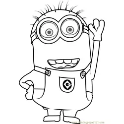 Tom Free Coloring Page for Kids