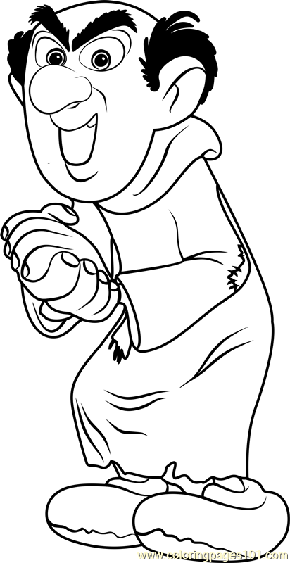 Gargamel Coloring Page - Free Smurfs: The Lost Village Coloring Pages