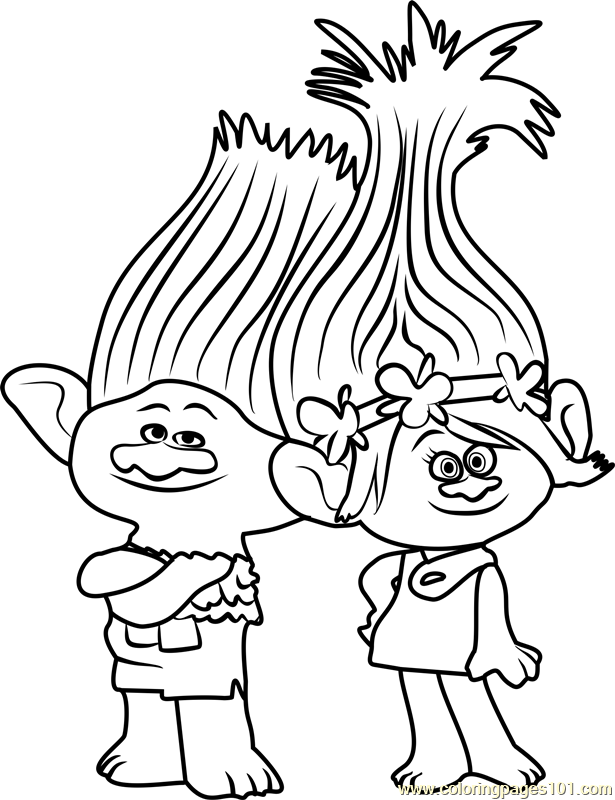 Trolls 2016 Coloring Pages Related Keywords amp; Suggestions 