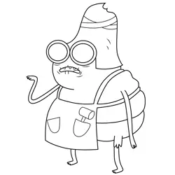 Cobbler Adventure Time Free Coloring Page for Kids