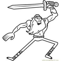 Billy Free Coloring Page for Kids
