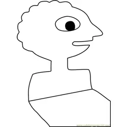Prismo Free Coloring Page for Kids