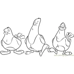 Pesto good feathers Free Coloring Page for Kids