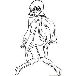 Bakugan oc sophitia Free Coloring Page for Kids