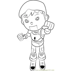BoBoiBot Free Coloring Page for Kids