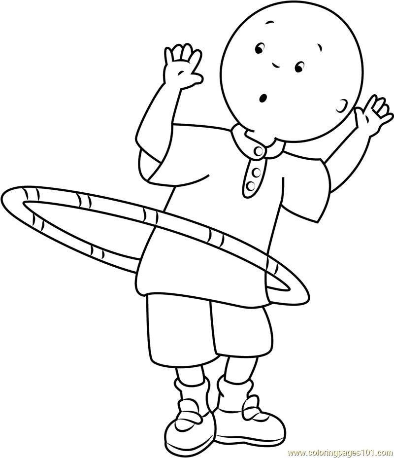 caillou coloring pages character - photo #42