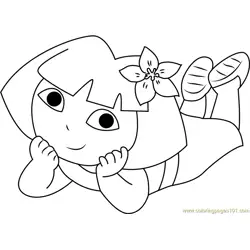 Sleeping See Free Coloring Page for Kids