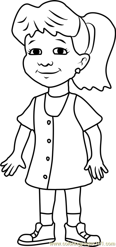 Dragon Tales Emmy Coloring Page - Free Dragon Tales Coloring Pages
