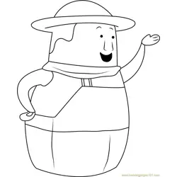 Higglytown Heroes Free Coloring Page for Kids