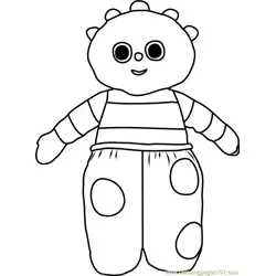Ooo Free Coloring Page for Kids