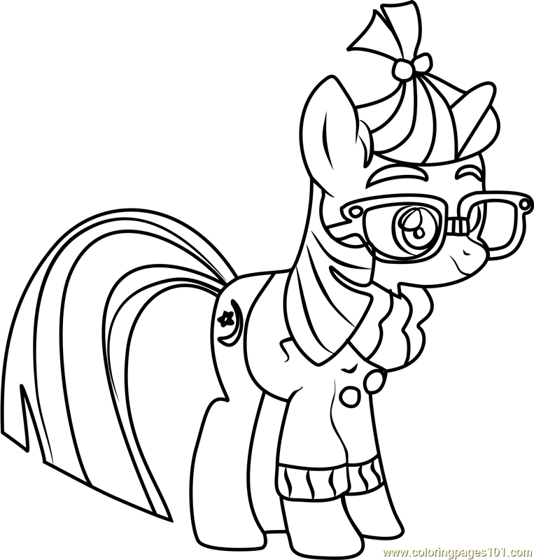 Moon Dancer Coloring Page - Free My Little Pony - Friendship Is Magic