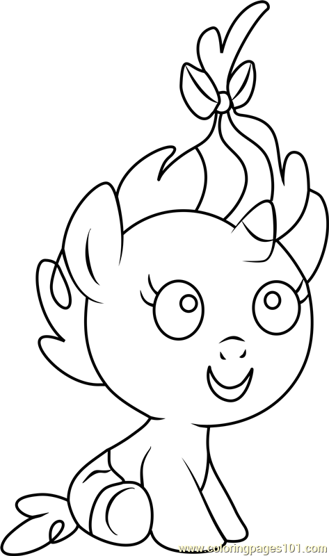 Ponies From My Little Pony Coloring Page | Coloring Page Blog