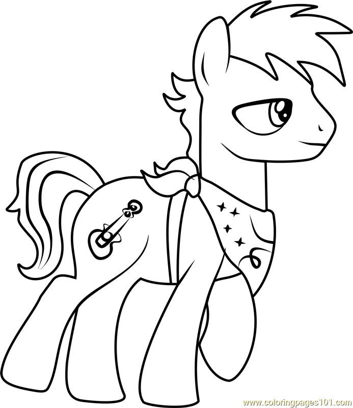 Steamer Coloring Page - Free My Little Pony - Friendship Is Magic