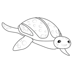 Sandy Octonauts Free Coloring Page for Kids