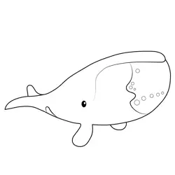 The Bowhead Whales Octonauts Free Coloring Page for Kids